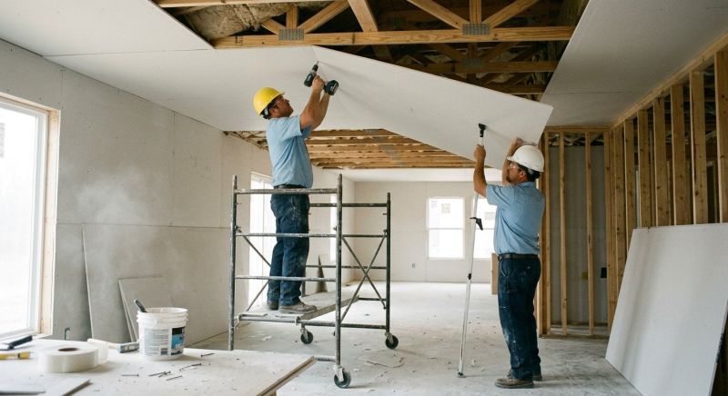 Ceiling Drywall Installation in Conroe, TX