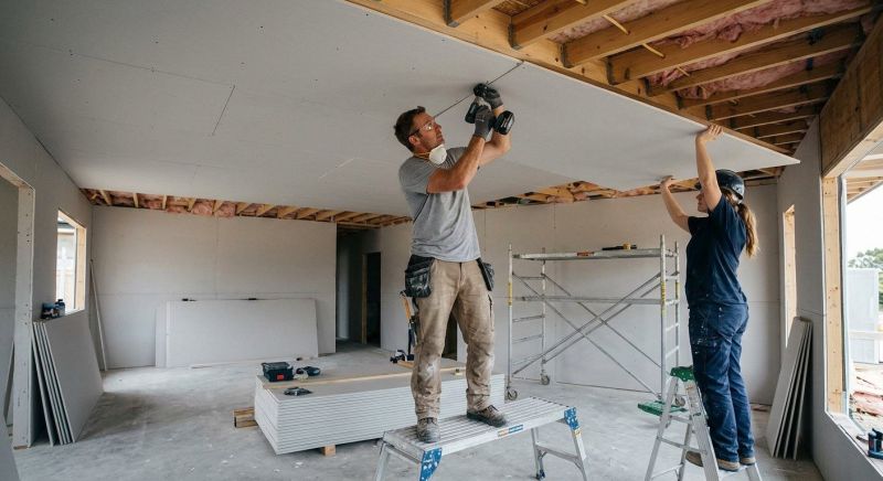Ceiling Drywall Replacement in Kansas City, MO