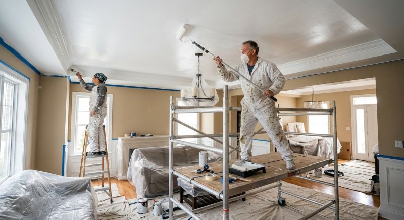 Ceiling Painting Service in Kansas City, KS