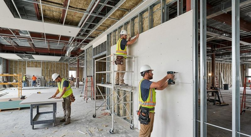 Commercial Drywall Service in Denver County, CO