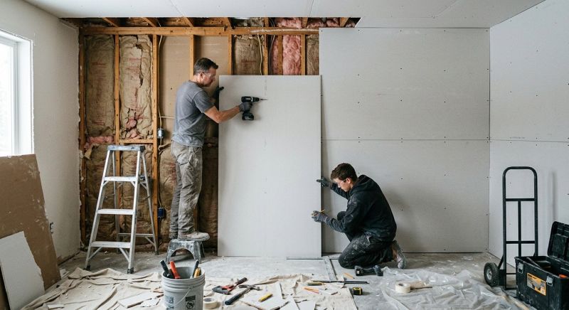 Drywall Replacement in Wilmington, NC