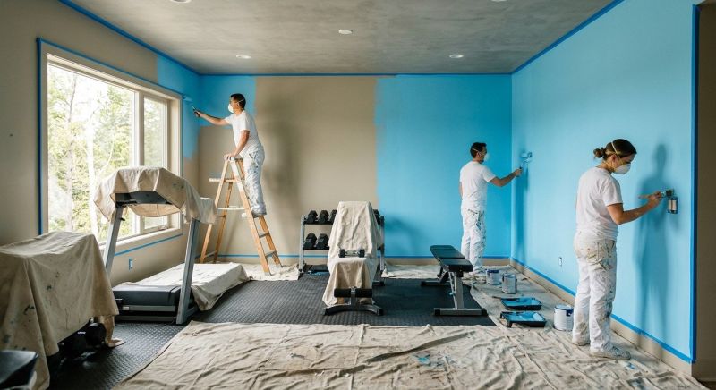 Fitness Room Painting in Waco, TX