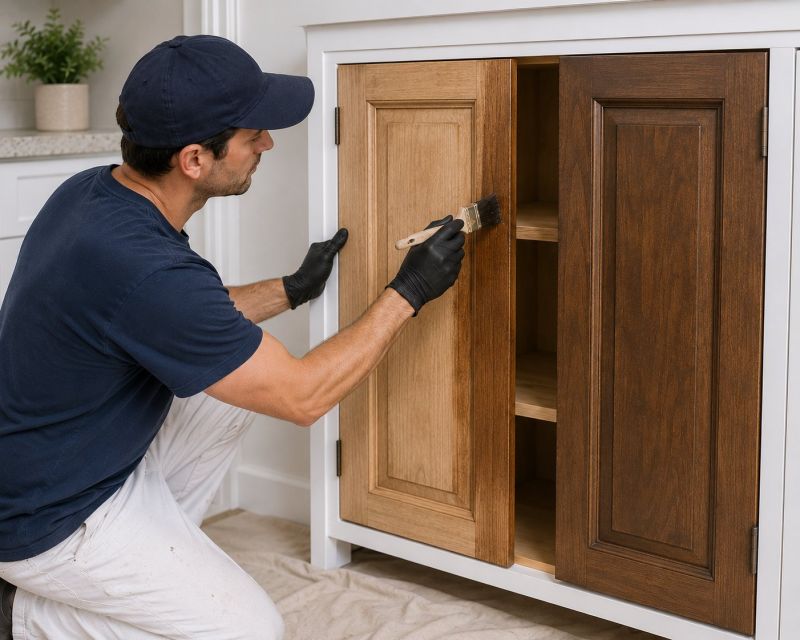Kitchen Cabinet Refinishing in Terre Haute, IN