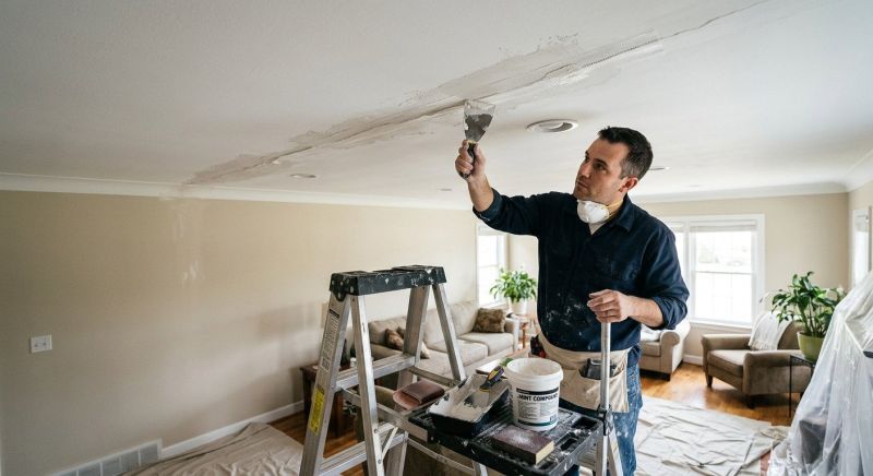 Kitchen Ceiling Repair in Conroe, TX