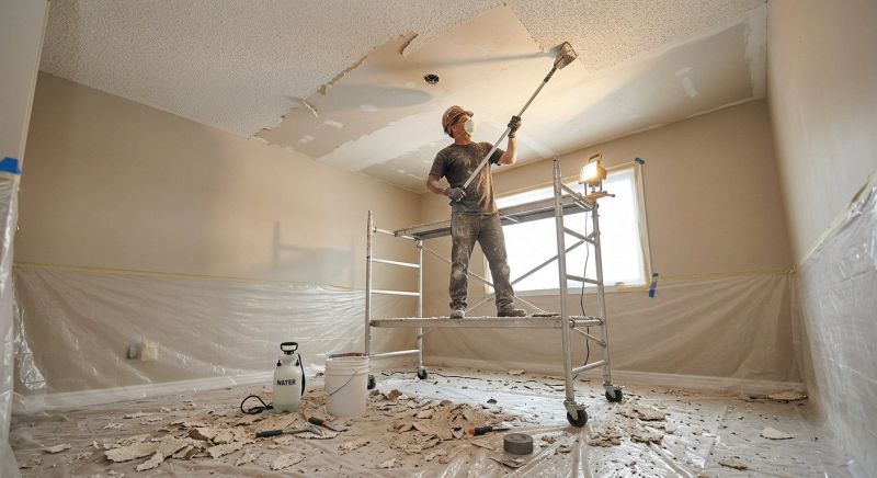 Knockdown Ceiling Removal in Waco, TX