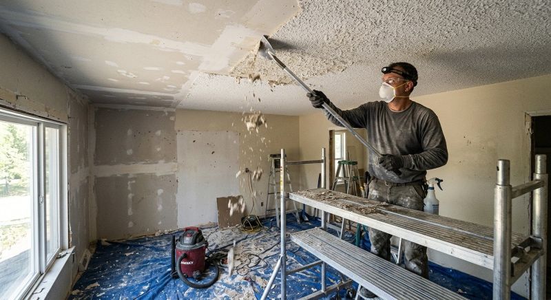 Stipple Ceiling Removal in Waco, TX