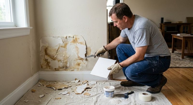 Wall Damage Repair in Conroe, TX