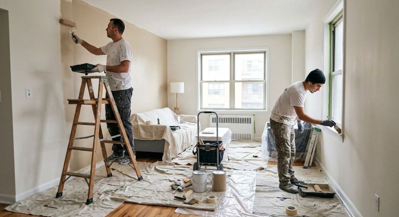 Apartment Interior Painting in Wilmington, NC
