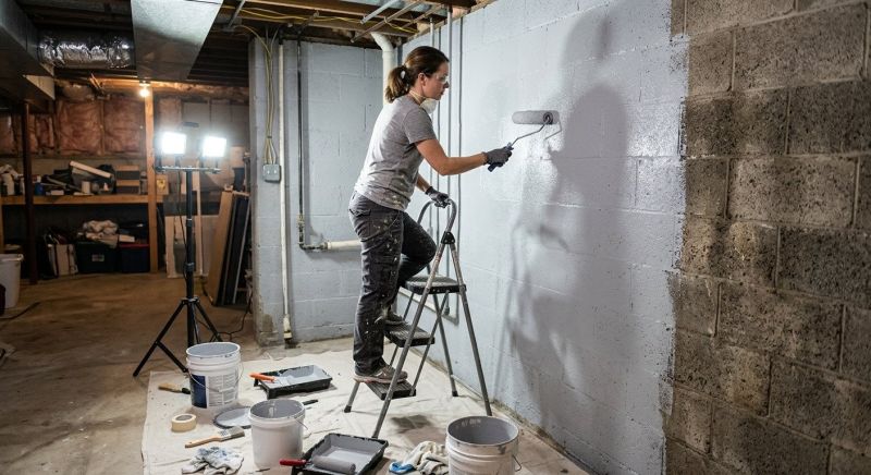 Basement Painting in Kansas City, KS