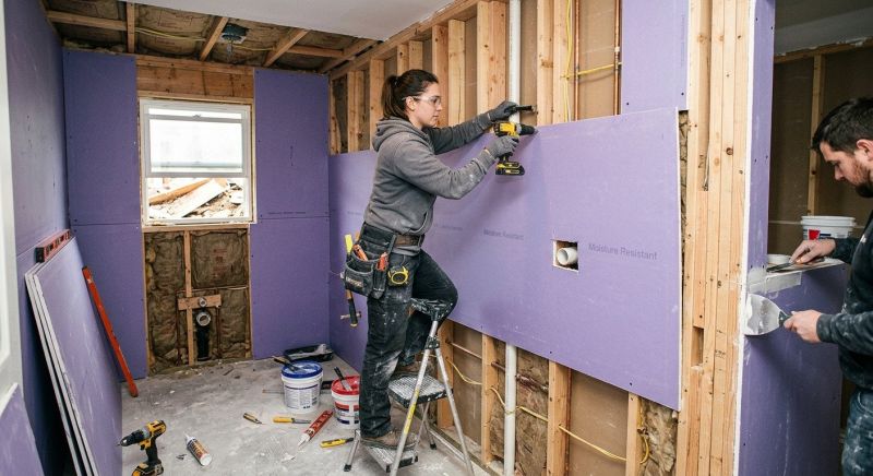 Bathroom Drywalling in Wilmington, NC
