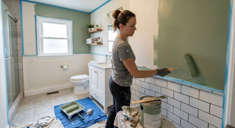 Bathroom Painting in Waco, TX