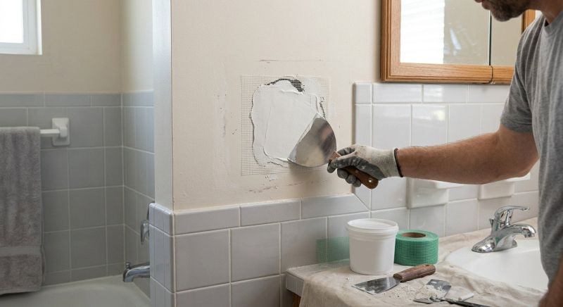 Bathroom Wall Patching in Alpharetta, GA