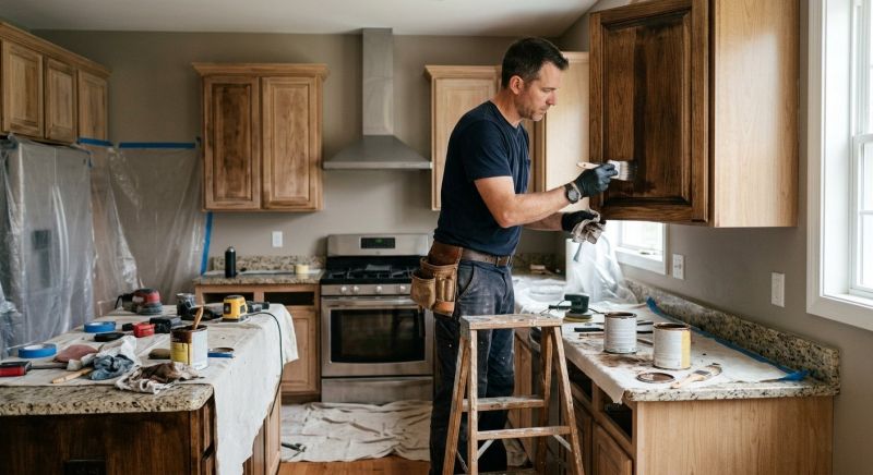 Cabinet Staining Service in Indianapolis, IN