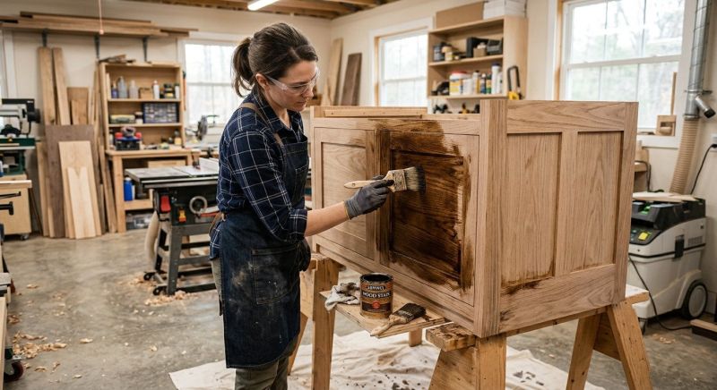 Cabinet Staining Service in Kokomo, IN