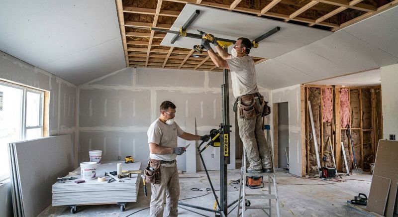 Ceiling Drywall Installation in Olathe, KS