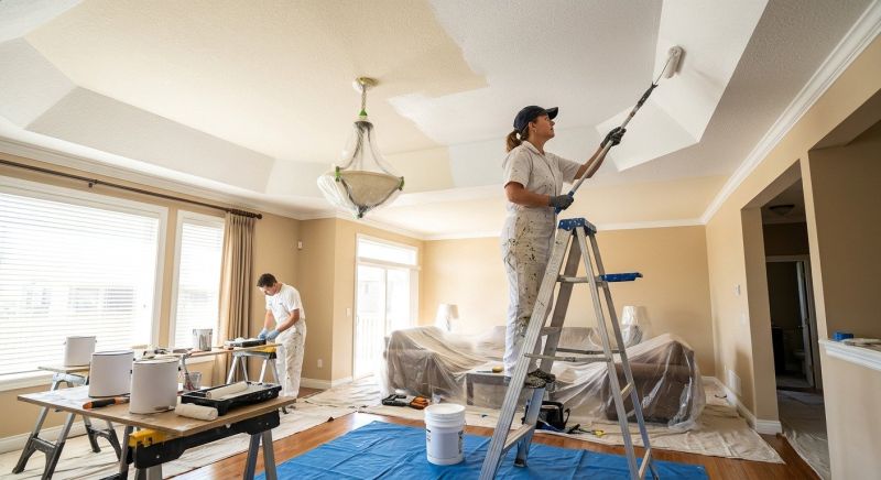 Ceiling Painting Service in Kansas City, KS
