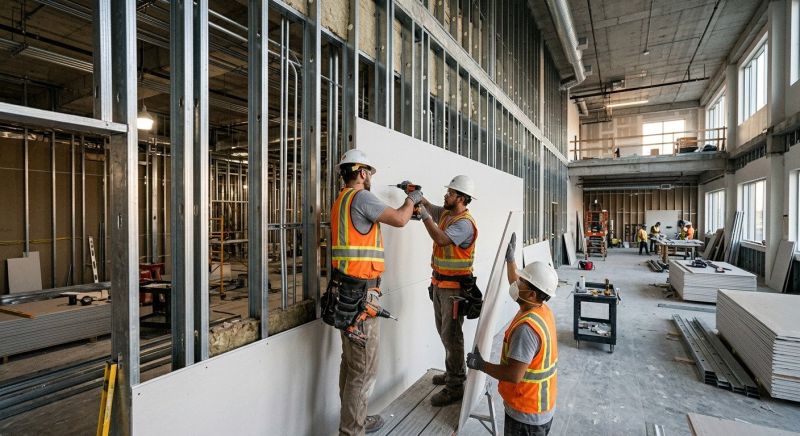Commercial Drywall Installation in Littleton, CO