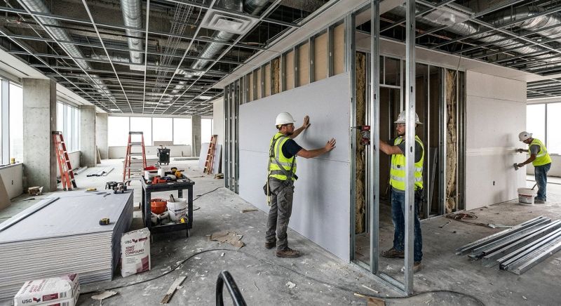 Commercial Drywall Renovation in Longmont, CO