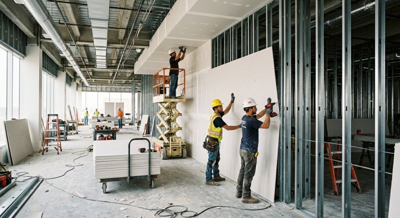 Commercial Drywall Service in Denver County, CO