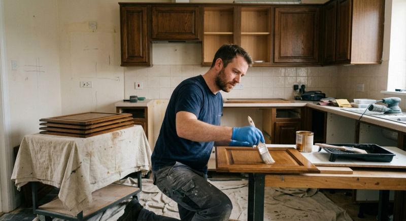 Cupboard Refinishing in Lafayette, IN