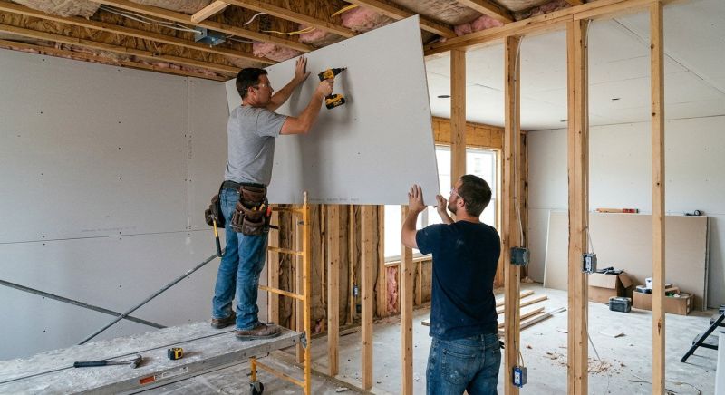 Drywall Construction in Overland Park, KS