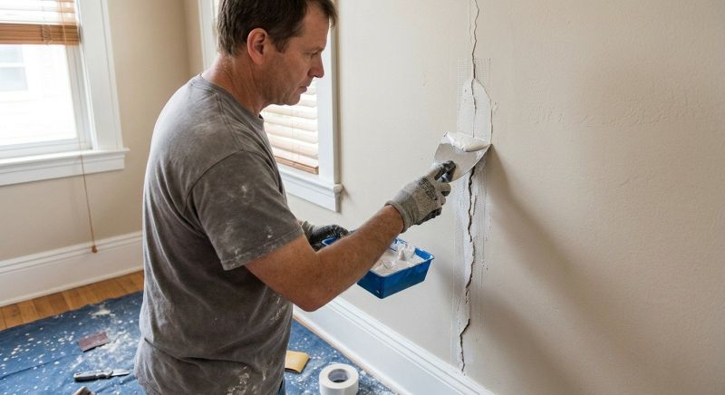Drywall Crack Repair in Wilmington, NC
