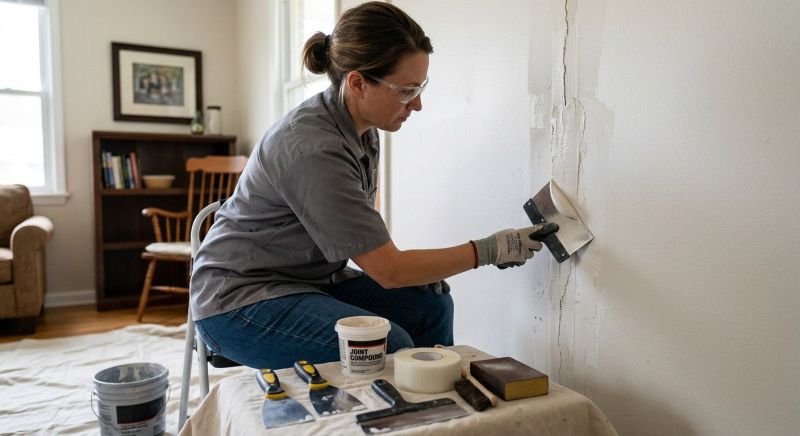 Drywall Crack Repair in Kansas City, KS