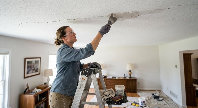 Drywall Crack Repair in Conroe, TX