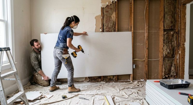 Drywall Replacement in Alpharetta, GA