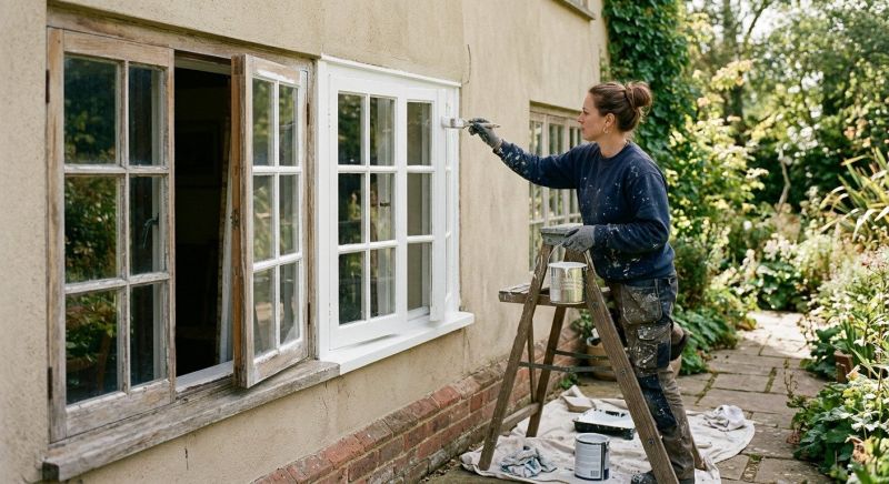 Entertainment Center Painting in Waco, TX