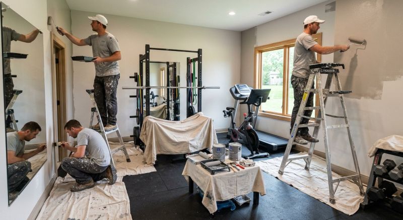 Fitness Room Painting in Waco, TX
