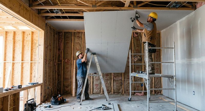 Gypsum Board Installation in Kansas City, MO