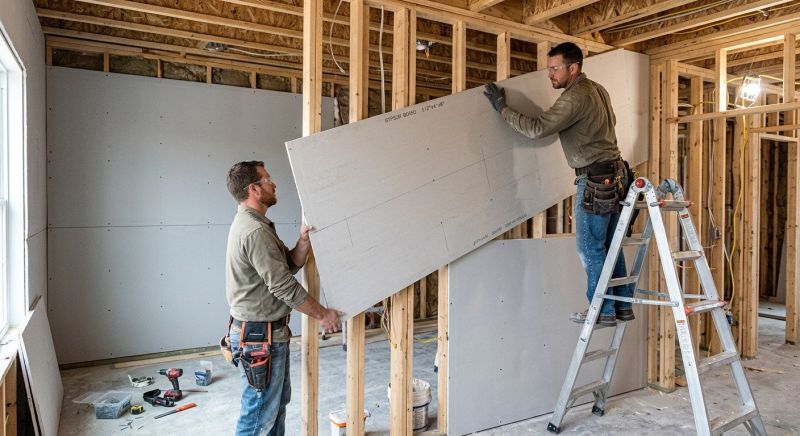 Gypsum Board Installation in Littleton, CO