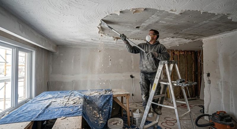 Swirl Ceiling Removal in Waco, TX