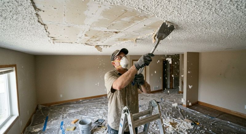 Textured Ceiling Removal in Waco, TX