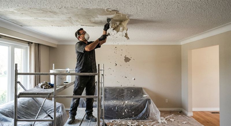 Textured Ceiling Removal in Waco, TX