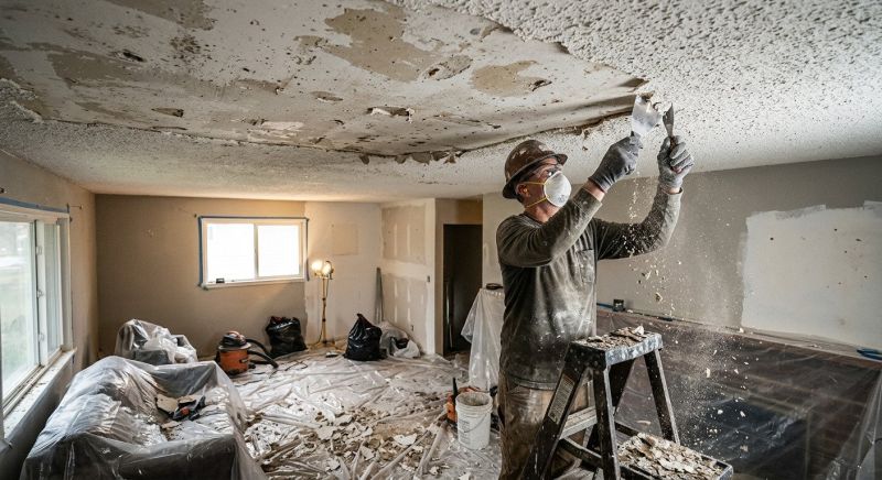 Textured Ceiling Removal in Waco, TX