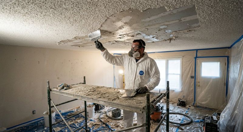 Textured Ceiling Scraping in Waco, TX