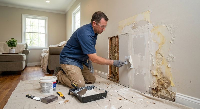 Wall Damage Repair in Wilmington, NC