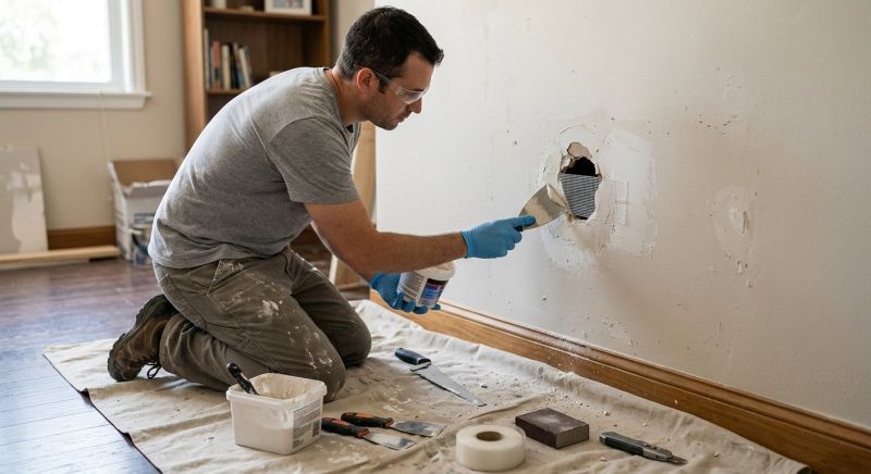 Wall Patching Service in Kansas City, KS
