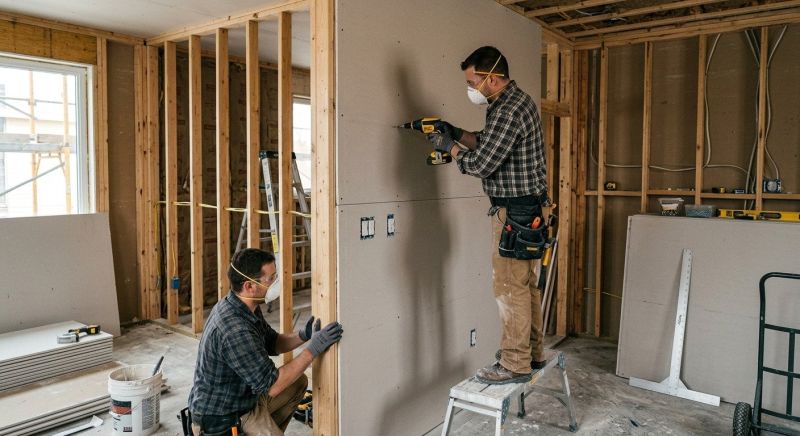 Wallboard Installation Service in Olathe, KS