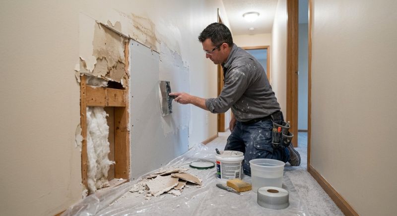 Wallboard Repair in Conroe, TX