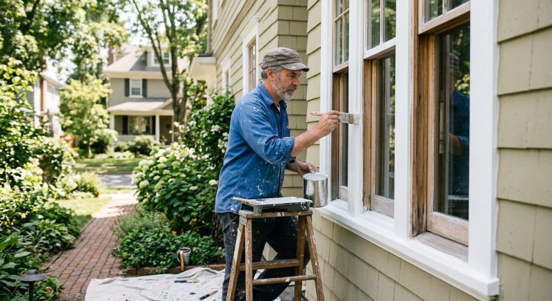 Woodwork Painting in Wilmington, NC